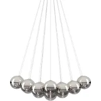 Lodes Random Cloud 23 Lampe à Suspension Chrome | 2700 K | Ø 23 cm