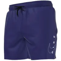 Nike Maillot de bain de sport bleu marine / blanc