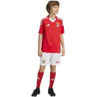 Adidas Shorts Domicile Junior Garçon SLB Benfica 24/25 Blanc