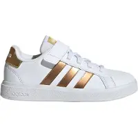 Adidas Grand Court 2.0 El Trainers Beige EU 37 1/3 Enfants