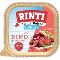 Rinti Lot RINTI Junior 18 x 300 g pour chien - bœuf