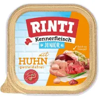 Rinti Lot Junior 18 x 300 g pour chien - poulet