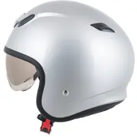 MTR Jet Sun II Casque Jet Argenté/Métallisé XL unisex