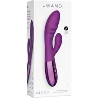 Le Wand Blend Rabbit vibromasseur muni d’un stimulateur clitoridien purple 20,3 cm