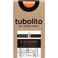 Tubolito S-cx/gravel 42 Mm Inner Tube Orange 650B-700C / 32-50