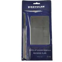 Kryolan Set d'outils de maquillage avec spatule et plaque de mélange