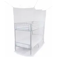 Deconet Moustiquaire Lit Superposé Deconet Stack Blanc