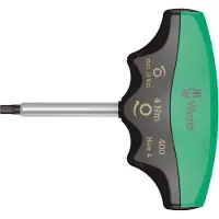 Wera Indicateur de couple avec poignée en T 4 x 60 mm, 4 Nm, | 4013288208835