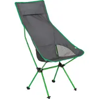 Highlander Chaisse de camping Ayr Rest Tall Folding