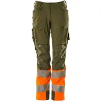 Mascot Accelerate Safe 19178 Work Pants Vert 52 / 32 Femme