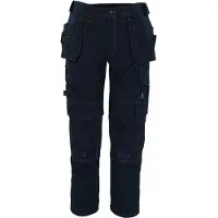 Mascot Hardwear 08131 Hanging Pockets Big Work Pants Bleu 42 / 35