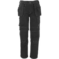 Mascot Hardwear 06131 Hanging Pockets Big Work Pants Noir 62 / 32