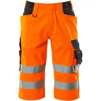 Mascot Safe Supreme 15549 3/4 Pants Orange 56