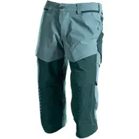 Mascot Knee Pad Pockets Customized 22249 3/4 Pants Vert 60 Homme
