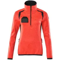 Mascot Accelerate Safe 19353 Half Zip Sweatshirt Orange 3XL Homme