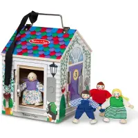 Melissa & Doug Jeu d'éveil Maison en bois à sonnettes