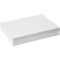 Creotime Papier à dessin blanc A4 130gr, 250 feuilles