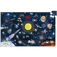 Djeco Puzzle enfant 200 pièces Observation Espace