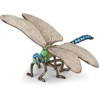 Papo Figurine - peinte la main - Royaume des animaux sauvages - Libellule - 50261 - Objet de collection - Pour enfants - Convient aux gar ons e