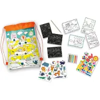 SES Creative Sac de voyage et activités - - Rempli de jeux et d'activités pour les voyages.