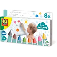 SES Creative SES Crayons de bain 8 couleurs 13050