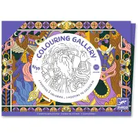 Djeco Contes de fées en couleurs - Des images magiques à dessiner dans une mallette de ! Libérez votre créativité avec des motifs fantastiques à colorier pour les enfants !