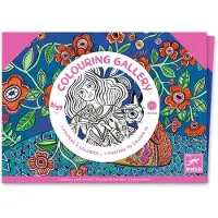 Djeco Colouring Gallery Blumen