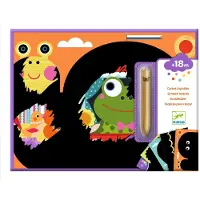 Djeco Jeu à gratter. C'est amusant à découvrir,