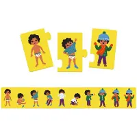 Djeco Puzzle « Je m'habille tout seul »,