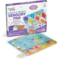 Learning Resources Tablette Sensorielle Couleurs Et Formes De Pochette Sensorielle Pour Enfants Jouet Pour La Motricité Fine 16 Activités De Motricité Fine 24 Formes En Plastique 3
