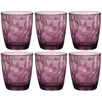 Bormioli Rocco Verre Diamond Violet Verre (390 Ml) (6 Unités)