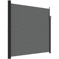 vidaXL -Pare-brise 200x300 cm Anthracite -sonnant