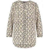 Nydj Pintuck Blouse Imprimé Serpent | Midland Snake