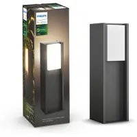 Philips Turaco Lampe sur Pied White Noir Bas