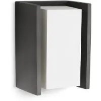 Philips Luminaire Extérieur , Bridge, dimmable, Noir, Métal, Moderne