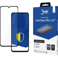 3MK HardGlass Max Lite Poco M6 5G czarny/black Ecran complet en verre Lite (1 pcs, Xiaomi Poco M6), Téléphone portable : film de protection, Noir