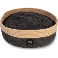 Beeztees Xana Cat Bed Noir 45 x 45 x 14 cm
