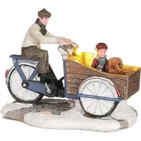Luville Famille en Vélo Battery Operated