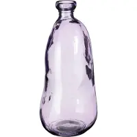 Mica Decorations Vase Pinto - H51 x Ø22 cm - Verre recyclé - Lilas