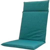 Madison Coussin de Chaise Extérieure Madison Universal Outdoor Check Sea Blue (Dossier Haut)