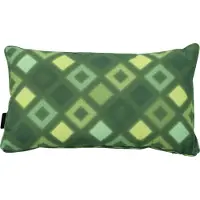Madison Coussin Décoratif Madison Grids Green (50 x 30 cm)