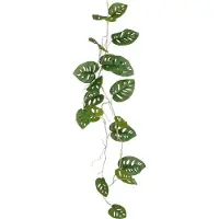 Mica Decorations Monstera guirlande de plante plante artificielle L115