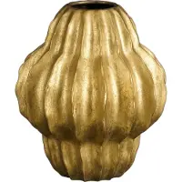 Mica Decorations Vase Altea - H28 x Ø25 cm - Céramique - Or