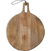 Mica Decorations Etagère Duko - Ø28 cm - 100% FSC Bois de manguier - Marron