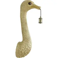 Light & Living - applique murale - Ostrich - or - plastique - lampe animalière - E27 - 3122484