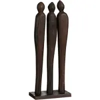 Mica Decorations Pegara Décoration d'intérieur - L7 x L18 x 46 cm - FSC 100% bois de manguier - Marron