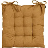In the Mood Collection Coussin de chaise Paddy - L46 x B46 cm - Coton - Marron