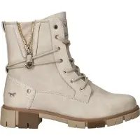 Mustang Bottines à lacets écru