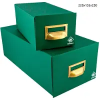 Aucune Fichier 500 fiches doublé 220x155x250