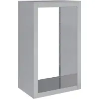 vidaXL Étagère à bois de chauffage 60x40x100 cm Acier galvanisé
